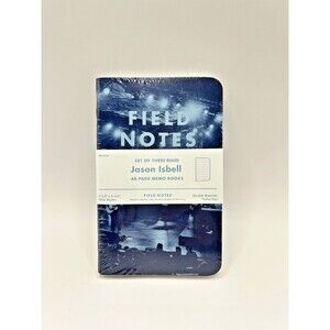 Field Notes Jason Isbell Set Of 3 Memo Books New Sealed